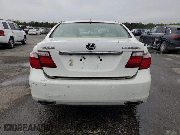 2008 Lexus LS 600h L z VIN JTHDU46F385000337, wystawiony jako Copart lot #56936025 z przebiegiem 126 702 mil mil oraz Tytuł czysty. Historia ofert i sprzedaży dostępna na DreamBid. Obrazek 6.