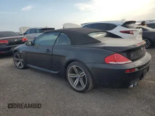 2008 BMW 6 Series M6 with VIN WBSEK93538CY79833, listed as a Copart auction lot 74756244 with 0 mi miles and Salvage Title. Bid and sale history available at carsss.com. Image 2.