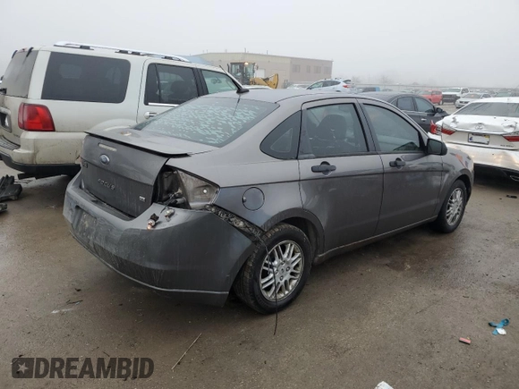 2011 Ford Focus SE with VIN 1FAHP3FN5BW184070, listed as a Copart auction lot 43336645 with 200,064 mi miles and Salvage Title. Bid and sale history available at carsss.com. Image 3.
