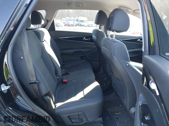2018 Kia Sorento LX with VIN 5XYPGDA35JG404725, listed as a IAAI auction lot 41188949 with 48,229 mi miles. Bid and sale history available at carsss.com. Image 8.