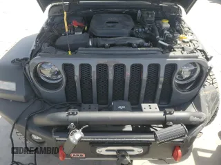 2020 Jeep Wrangler Unlimited Willys with VIN 1C4HJXDN3LW117023, listed as a Copart auction lot 43269955 with 44,182 mi miles and Salvage title. Bid and sale history available at DreamBid. Image 12.