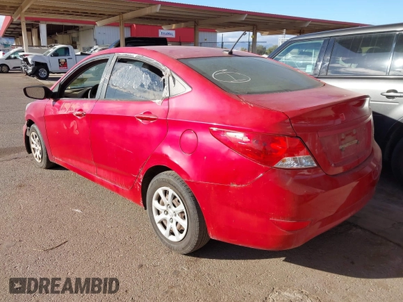 2012 Hyundai Accent GLS z VIN KMHCT4AE1CU233593, wystawiony jako IAAI lot #41789183 z przebiegiem 130 681 mil mil oraz . Historia ofert i sprzedaży dostępna na DreamBid. Obrazek 3.