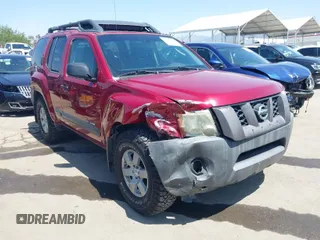 2005 Nissan Xterra S with VIN 5N1AN08U35C616998, listed as a IAAI auction lot 41954338 with 136,126 mi miles. Bid and sale history available at carsss.com. Image 1.