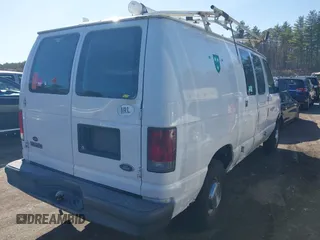 2005 Ford Econoline Cargo with VIN 1FTNE24L55HA27985, listed as a IAAI auction lot 41933293 with 63,486 mi miles. Bid and sale history available at carsss.com. Image 4.
