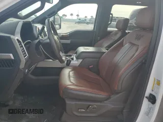 2018 Ford F-450 XL with VIN 1FT8W4DT0JEC17422, listed as a Copart auction lot 77902494 with 64,007 mi miles and Salvage Title. Bid and sale history available at carsss.com. Image 7.