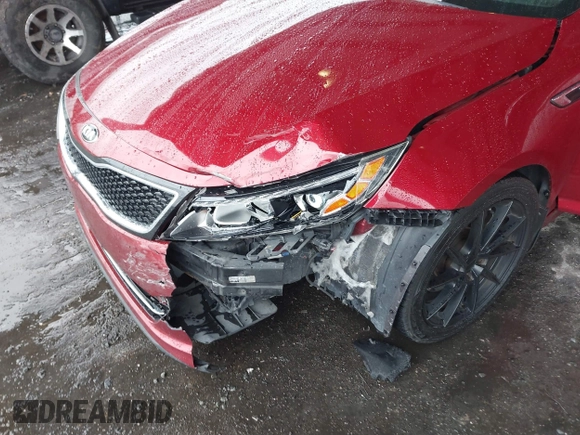 2014 Kia Optima SX Turbo with VIN 5XXGR4A60EG286453, listed as a IAAI auction lot 41661379 with 163,206 mi miles and . Bid and sale history available at DreamBid. Image 6.