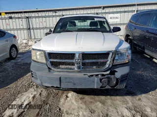 2008 Dodge Dakota ST with VIN 1D7HE22K58S526127, listed as a Copart auction lot 87046504 with 129,293 mi miles and Salvage Title. Bid and sale history available at carsss.com. Image 5.