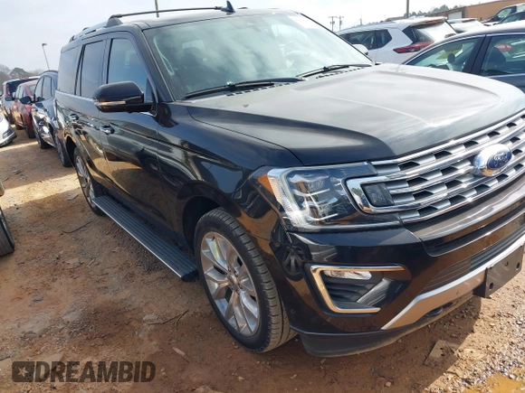 2019 Ford Expedition Limited with VIN 1FMJU2AT7KEA06831, listed as a IAAI auction lot 41528443 with 81,282 mi miles. Bid and sale history available at carsss.com. Image 1.