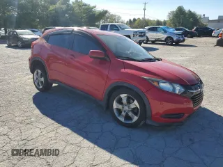 2017 Honda HR-V LX with VIN 3CZRU6H3XHM714279, listed as a Copart auction lot 75073684 with 0 mi miles and Salvage Title. Bid and sale history available at carsss.com. Image 4.