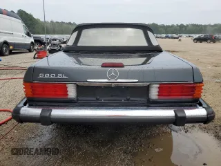 1989 Mercedes-Benz 560 560SL with VIN WDBBA48D6KA094255, listed as a Copart auction lot 72422474 with 44,313 mi miles and Salvage Title. Bid and sale history available at carsss.com. Image 6.