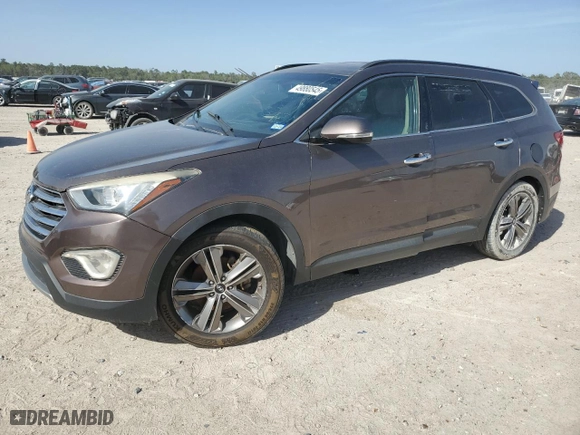 2014 Hyundai Santa Fe Limited with VIN KM8SN4HF8EU087779, listed as a Copart auction lot 49880545 with 109,644 mi miles and Clean Title. Bid and sale history available at carsss.com. Image 1.