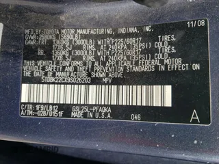 2009 Toyota Sienna XLE with VIN 5TDBK22CX9S026203, listed as a Copart auction lot 50281775 with 233,247 mi miles and Clean Title. Bid and sale history available at DreamBid. Image 13.