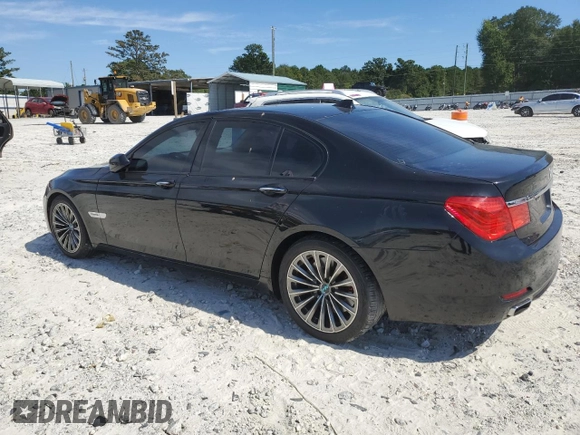 2009 BMW 7 Series 750i with VIN WBAKA83539CY33392, listed as a Copart auction lot 69851964 with 154,888 mi miles and Salvage Title. Bid and sale history available at DreamBid. Image 2.