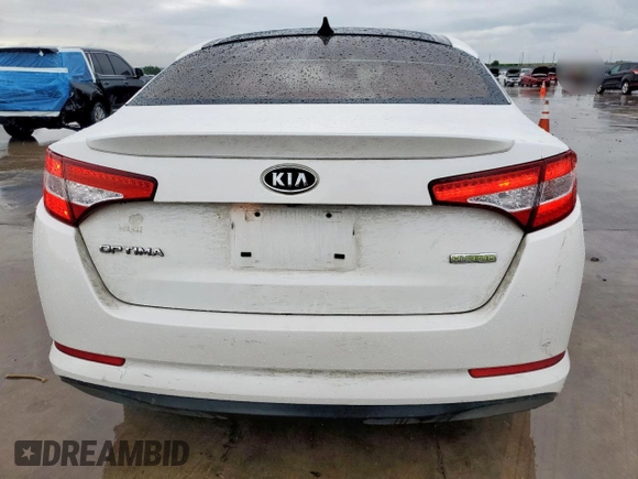 2012 Kia Optima Hybrid with VIN KNAGM4AD3C5009694, listed as a Copart auction lot 55755565 with 174,047 mi miles and Clean Title. Bid and sale history available at carsss.com. Image 6.
