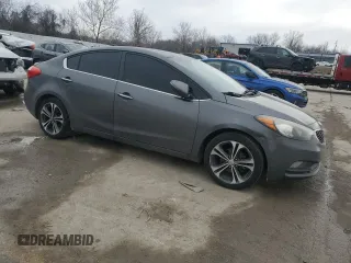 2014 Kia Forte EX with VIN KNAFZ4A81E5078791, listed as a Copart auction lot 46896975 with 148,551 mi miles and Salvage Title. Bid and sale history available at carsss.com. Image 4.