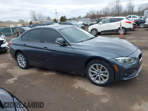 2018 BMW 3 Series 320i xDrive with VIN WBA8E5G53JNV02912, listed as a IAAI auction lot 41728125 with 108,916 mi miles. Bid and sale history available at carsss.com. Image 13.