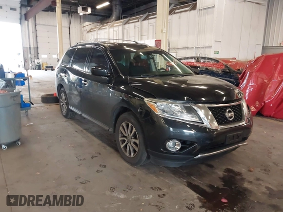 2016 Nissan Pathfinder S with VIN 5N1AR2MNXGC630771, listed as a IAAI auction lot 40825523 with 106,051 mi miles and . Bid and sale history available at DreamBid. Image 1.