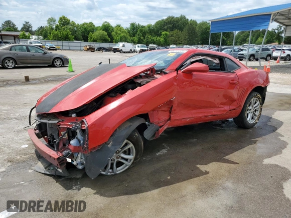 2013 Chevrolet Camaro LT with VIN 2G1FF1E37D9224775, listed as a Copart auction lot 55295635 with 170,300 mi miles and Salvage title. Bid and sale history available at DreamBid. Image 1.