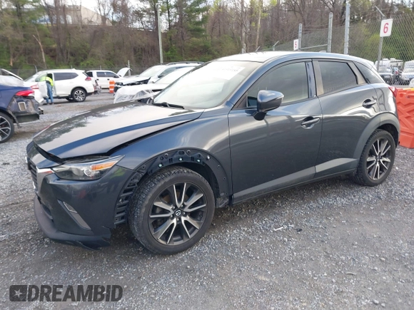 2017 Mazda CX-3 Touring with VIN JM1DKFC76H0175520, listed as a IAAI auction lot 41919185 with 105,346 mi miles and . Bid and sale history available at DreamBid. Image 17.
