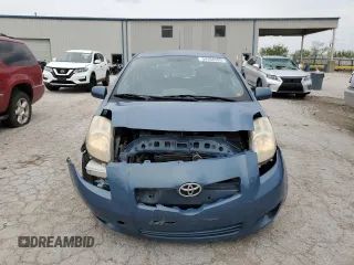 2007 Toyota Yaris with VIN JTDJT903X75095755, listed as a Copart auction lot 54366505 with 244,474 mi miles and Clean Title. Bid and sale history available at carsss.com. Image 5.