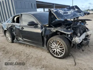 2016 Audi A6 2.0T Premium with VIN WAUFFAFC1GN017156, listed as a Copart auction lot 85961144 with 0 mi miles and Salvage Title. Bid and sale history available at carsss.com. Image 4.