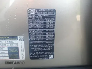 2025 Land Rover Range Rover SE with VIN SALKPBFU6SA291703, listed as a Copart auction lot 63094105 with 2,577 mi miles and Salvage title. Bid and sale history available at DreamBid. Image 13.