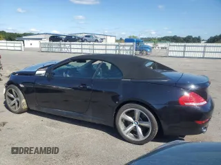 2008 BMW 6 Series 650i with VIN WBAEB53598CX60777, listed as a Copart auction lot 71001934 with 0 mi miles and Clean Title. Bid and sale history available at carsss.com. Image 2.