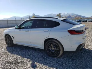2021 BMW X4 xDrive30i with VIN 5UX2V1C01M9F91616, listed as a Copart auction lot 74006453 with 0 mi miles. Bid and sale history available at carsss.com. Image 2.