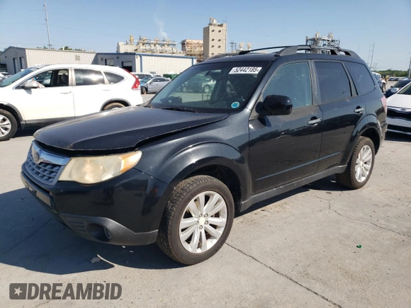 2011 Subaru Forester 2.5X Premium with VIN JF2SHBDC1BH747825, listed as a Copart auction lot 52442185 with 137,626 mi miles and Clean Title. Bid and sale history available at carsss.com. Image 1.