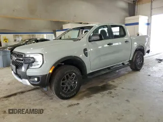 2024 Ford Ranger XLT with VIN 1FTER4HH0RLE39367, listed as a Copart auction lot 43807975 with 2,217 mi miles and Salvage Title. Bid and sale history available at carsss.com. Image 1.