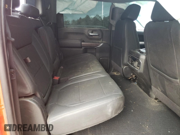 2022 Chevrolet Silverado 3500HD LTZ with VIN 2GC4YUEY9N1211791, listed as a Copart auction lot 43073595 with 69,841 mi miles and Salvage Title. Bid and sale history available at DreamBid. Image 10.