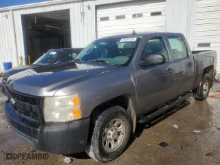 2007 Chevrolet Silverado 1500 LT w/1LT with VIN 2GCEC13C071541170, listed as a Copart auction lot 41634195 with 263,913 mi miles and Salvage Title. Bid and sale history available at carsss.com. Image 1.
