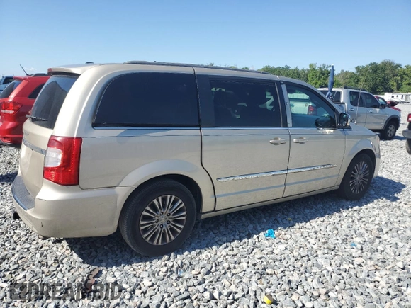 2015 Chrysler Town & Country Touring-L with VIN 2C4RC1CGXFR529175, listed as a Copart auction lot 51970035 with 163,594 mi miles and Salvage Title. Bid and sale history available at carsss.com. Image 3.