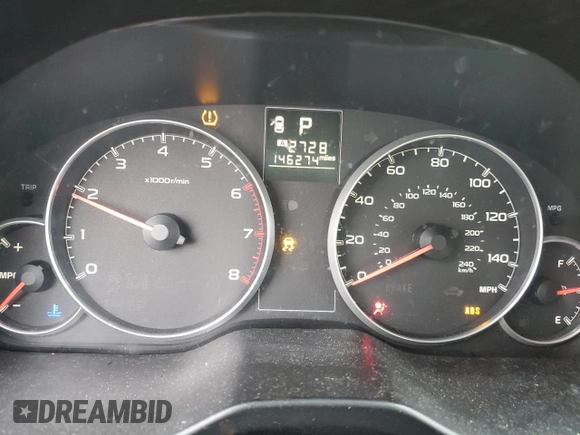 2014 Subaru Outback Premium with VIN 4S4BRBDC0E3200330, listed as a Copart auction lot 45958705 with 146,274 mi miles and Clean Title. Bid and sale history available at DreamBid. Image 9.