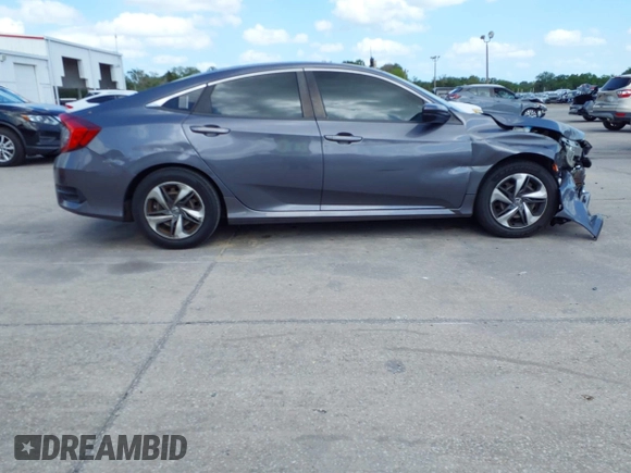 2020 Honda Civic LX with VIN 2HGFC2F65LH575320, listed as a IAAI auction lot 42009564 with Not Provided miles and . Bid and sale history available at DreamBid. Image 13.