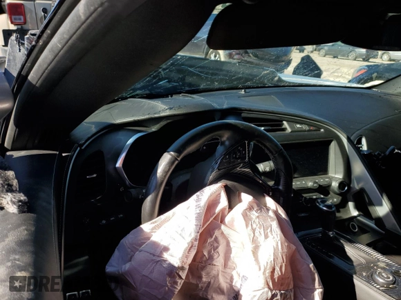 2016 Chevrolet Corvette Z06 2LZ with VIN 1G1YS2D63G5611332, listed as a Copart auction lot 86872694 with 28,472 mi miles and Salvage title. Bid and sale history available at DreamBid. Image 8.