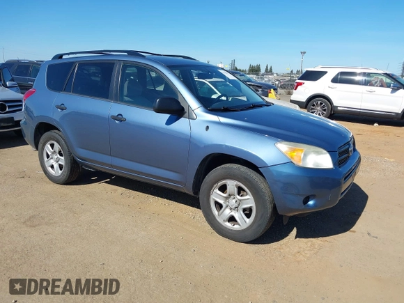2007 Toyota RAV4 with VIN JTMZD33V375051123, listed as a IAAI auction lot 41708213 with 217,412 mi miles. Bid and sale history available at carsss.com. Image 1.