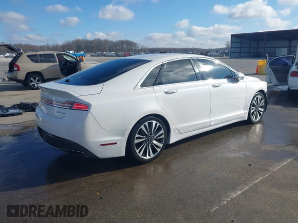 2017 Lincoln MKZ Reserve with VIN 3LN6L5FCXHR611273, listed as a IAAI auction lot 41794752 with 74,652 mi miles and . Bid and sale history available at DreamBid. Image 4.