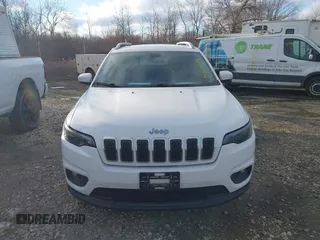 2019 Jeep Cherokee Altitude with VIN 1C4PJLLX0KD383858, listed as a IAAI auction lot 41414144 with 78,013 mi miles. Bid and sale history available at carsss.com. Image 12.