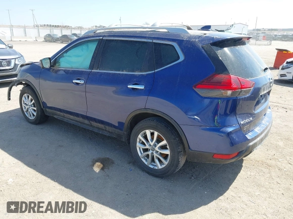 2017 Nissan Rogue S with VIN 5N1AT2MM8HC860870, listed as a IAAI auction lot 41908820 with 1 mi miles. Bid and sale history available at carsss.com. Image 3.