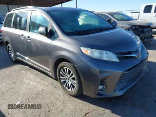 2019 Toyota Sienna XLE Auto Access Seat with VIN 5TDYZ3DC4KS980041, listed as a IAAI auction lot 41793001 with 125,084 mi miles. Bid and sale history available at carsss.com. Image 1.
