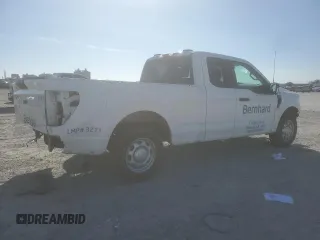 2021 Ford F-150 XL with VIN 1FTEX1C59MFD09404, listed as a Copart auction lot 87176314 with 93,801 mi miles and Salvage title. Bid and sale history available at DreamBid. Image 3.