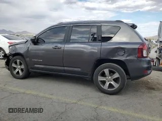 2017 Jeep Compass High Altitude with VIN 1C4NJDEB6HD192680, listed as a Copart auction lot 54389945 with 97,109 mi miles and Salvage title. Bid and sale history available at DreamBid. Image 2.