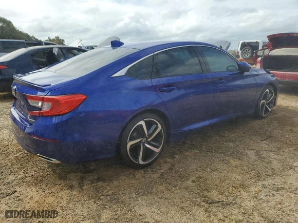 2019 Honda Accord Sedan Sport 1.5T with VIN 1HGCV1F37KA112248, listed as a Copart auction lot 74041304 with 109,599 mi miles and Salvage Title. Bid and sale history available at carsss.com. Image 3.