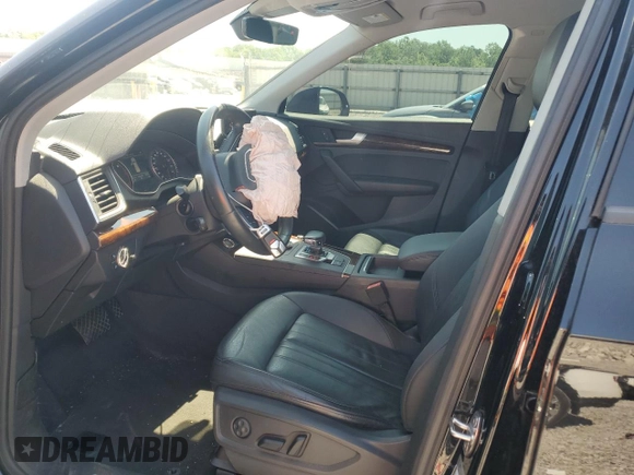 2018 Audi Q5 Premium with VIN WA1ANAFY0J2040684, listed as a Copart auction lot 54777815 with 77,504 mi miles and Salvage title. Bid and sale history available at DreamBid. Image 7.