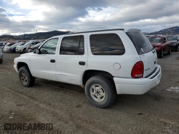 2002 Dodge Durango Sport with VIN 1B4HS38N92F174578, listed as a Copart auction lot 82825504 with 142,400 mi miles and Clean Title. Bid and sale history available at carsss.com. Image 2.