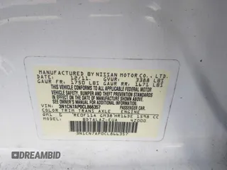 2012 Nissan Versa SV with VIN 3N1CN7AP0CL866357, listed as a IAAI auction lot 41369259 with 188,829 mi miles. Bid and sale history available at carsss.com. Image 9.