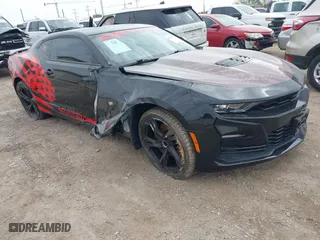 2019 Chevrolet Camaro 1SS with VIN 1G1FE1R73K0141237, listed as a IAAI auction lot 41550025 with 35,477 mi miles. Bid and sale history available at carsss.com. Image 1.