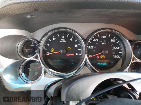 2009 Chevrolet Silverado 1500 LT with VIN 3GCEC23J89G229533, listed as a Copart auction lot 52761595 with 259,235 mi miles and Non Repairable. Bid and sale history available at DreamBid. Image 9.