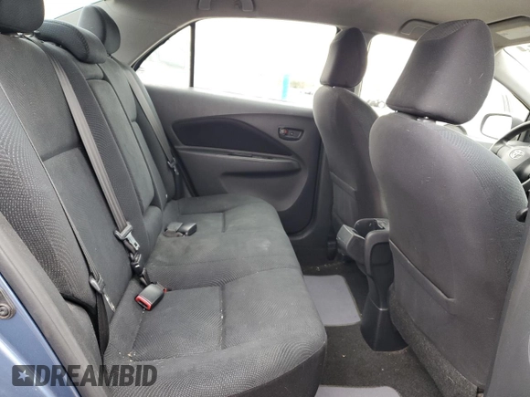 2012 Toyota Yaris with VIN JTDBT4K3XCL017521, listed as a Copart auction lot 51527255 with 173,731 mi miles and Salvage Title. Bid and sale history available at carsss.com. Image 10.